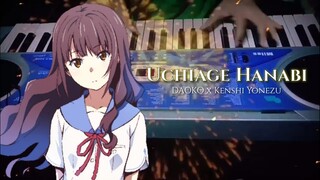 UCHIAGE HANABI on a 54 key piano