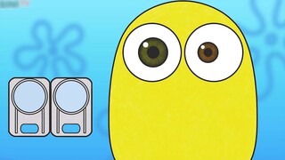Apa hubungan antara SpongeBob SquarePants dan Minion? 【Bini stop motion animation】