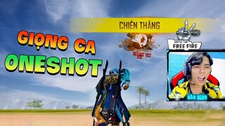 [ Free Fire ] Đào Blus Thể Hiện Khả Năng Ca Hát Khi Đang Solo Cực Hay