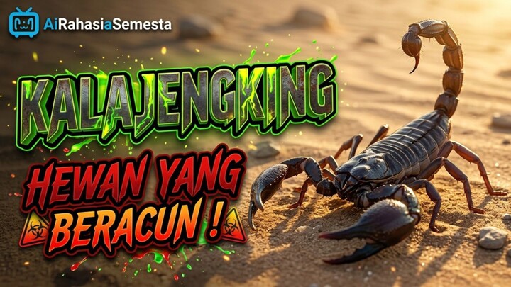 Kalajengking Hewan Yang Beracun !