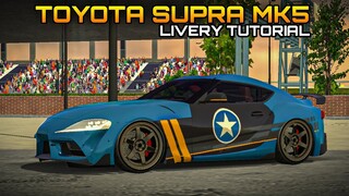 Toyota Supra MK5 Livery Tutorial | Easy Tutorial| Car Parking Multiplayer New Update