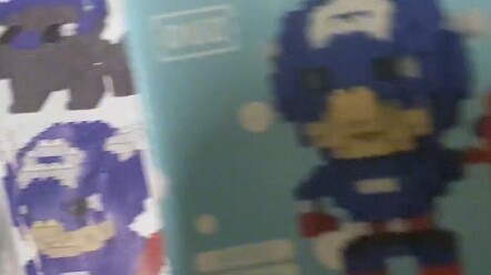 Marvel's Captain America拼成了 MC Steve.