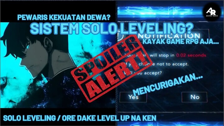 Rahasia dibalik sistem Sung Jin Woo || Ore dake level up na ken