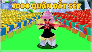 ROBLOX Nhưng Mình Tạo Ra Đội Quân 1000 Đất Sét Hùng Mạnh Nhất Trong Control Army!