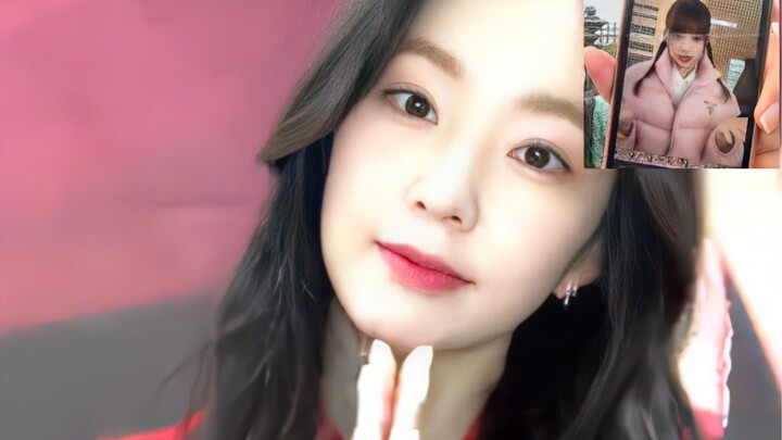 Irene | Thank you, oppa, for still doing the "chu" hand gesture dance for me even after time was up.