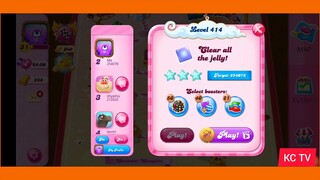 CANDY CRUSH SAGA LEVEL 414 (NEW VERSION)