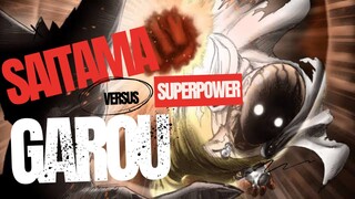 Pertarungan Terhebat One Punch Man! Saitama vs Garou FULL Power