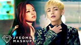BTS & BLACKPINK - BLOOD, SWEAT & TEARS X WHISTLE (MASHUP) [2018 VERSION]