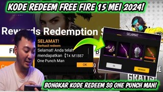 KODE REDEEM FREE FIRE TERBARU 15 MEI 2024 HARI INI - KODE REDEEM FF TERBARU 15 MEI 2024