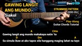 Gawing Langit Ang Mundo - Siakol (2010) Easy Guitar Chords Tutorial with Lyrics Part 1 SHORTS REELS