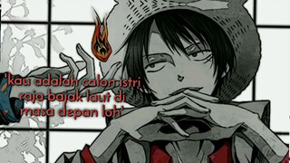 di kasih harapan sama luffy