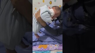 Funny moments | funny reaction cute baby sleeping