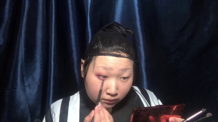[ Demon Slayer ] Ihei Xiaobanei cos makeup record