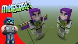 Tutorial Minecraft Buzz lightyear Skin 3D Toy story / Como hacer a Buzz Pixel Art en Minecraft