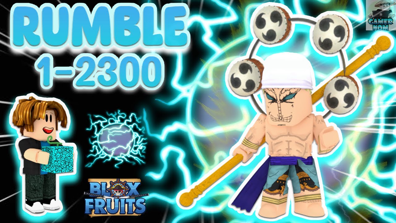 Conta Blox Fruit Level 2300 Rumble V2, Soul Fruit