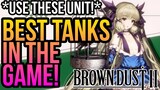Brown Dust 2 - Best Tanks Units You Should Be Using! *Must Have*