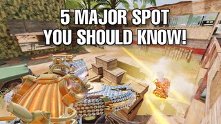 5 Major spots in Firing Range that no one KNOWS! | D13 Sector Angles