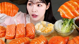 【SULGI】Happiness for Japanese food lovers｜Salmon sushi