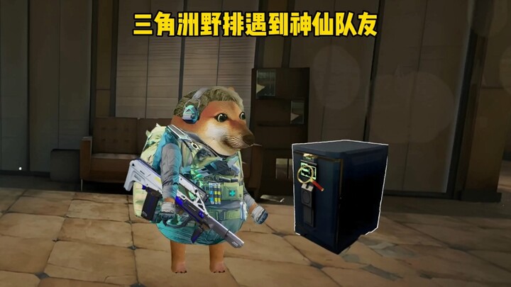 三角洲遇到的神仙队友