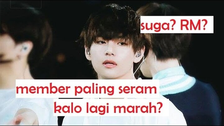 V BTS Bocorkan Urutan Member BTS yang Paling Menakutkan Saat Marah