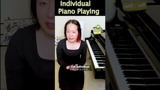 Piano tip【Individuality】#classicalmusic #pianist #shorts