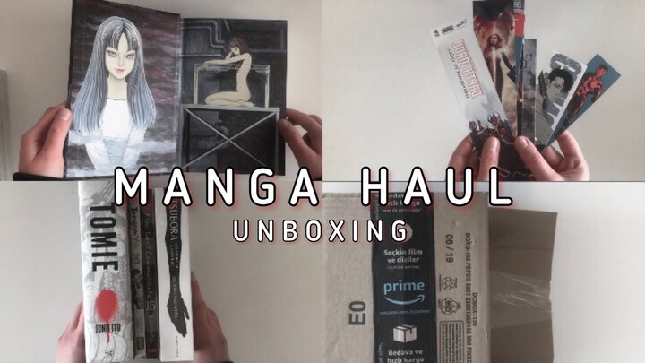 Manga Haul & Unboxing 📚✨| Tomie, Komi Can't Communicate and more!