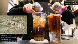 Cafe Vlog| Americano and Vanila Latte #cafevlog #chill #life