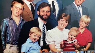 The family portrait hanging for decades wasn't perfect, so the household Photoshop expert got to wor