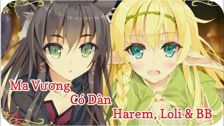 Main Bị Cuốn Vào Game Trở Thành Ma Vương Với Dàn Harem Đi Theo Hầu Hạ-Tóm Tắt Anime P2 / Tau Ten Ace