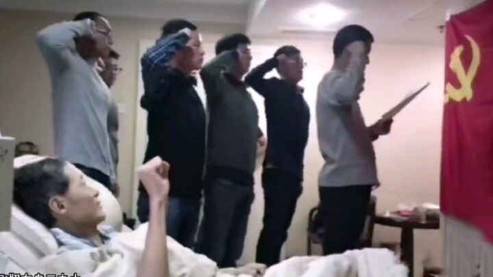 In his final moments, Brother Ai clenched his fists, tears welling in his eyes, as he sang “The Inte