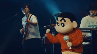 Feel the scene｜Japanese rock｜"Crayon Shin-chan" OP3 Shinnosuke with マカロニえんぴつ"オラはにんきもの" live