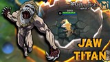 Attack On Titan PORCO JAW TITAN in Mobile Legends