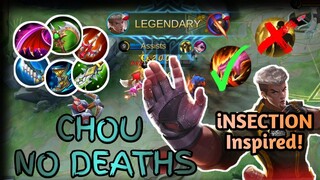 iNSECTION INSPIRED - CHOU GAMEPLAY (ANG PAMBANSANG SMURF NG PINAS) Chou Retribution?  @iNSECTiON