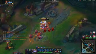 Lilia con mồi với rengar thợ săn dí bắt nhau #game