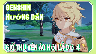 [Genshin, Hướng Dẫn] Gió Thu Vén Áo Hỏi Lá Đỏ 4