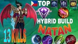 Natan best build & emblem after revamp update 2021[MLBB]