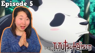 It's the PANDA🐼!! Jujutsu Kaisen Episode 5 Live Timer Reaction & Discussion!
