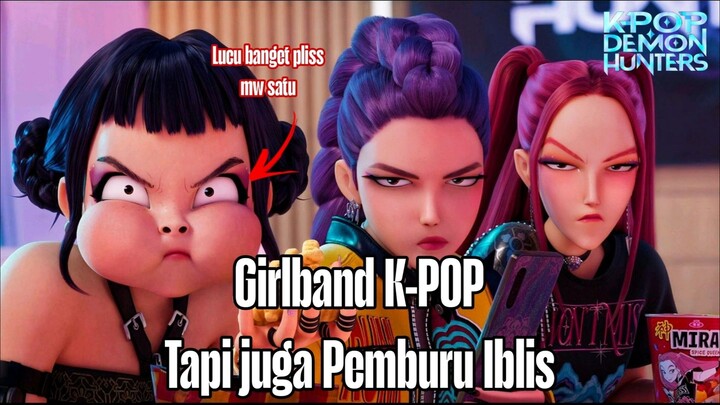 MELAWAN RAJA IBLIS MAKE MUSIK KPOP!! PLOT FILM K-POP DEMON HUNTER!!