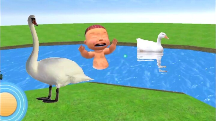 Bayi Sultan Nangis Malas Mandi Pagi Takut Bebek Angsa - Virtual Mother Life Simulator