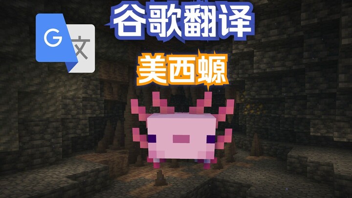 Google Translate: “Minecraft” Axolotl, Earth in Peril!