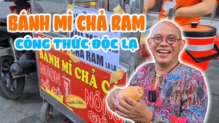 Color Man ngất ngây trước ổ bánh mì chả ram xíu mại siêu ngon của bạn "Dòn"