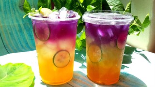 Trà Chanh Kinh Doanh | Cách Làm Trà Chanh Hoa Đậu Biếc Đơn Giản Tại Nhà | Góc Bếp Nhỏ