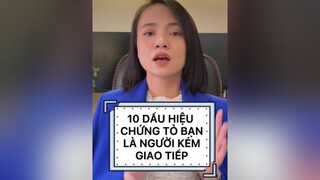 10 dấu hiệu chứng tỏ bạn ngại giao tiếp. phanthảophương mèo TikTokMenTor LearnOnTikTok giaotiep giatộcmèo