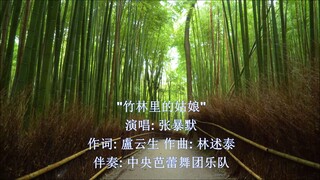 "竹林里的姑娘" 演唱: 张暴默 作词: 盧云生 作曲: 林述泰 伴奏: 中央芭蕾舞团乐队 中国录音录像公司录制