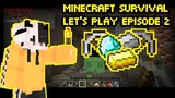 [Minecraft survival lets play episode 2 Filipino] nag hanap ng diamond