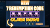 NEW 7 REDEMPTION CODE IN MOBILE LEGENDS 2020 | REDEMPTION CODE | NEW REDEEM CODE IN MOBILE LEGENDS