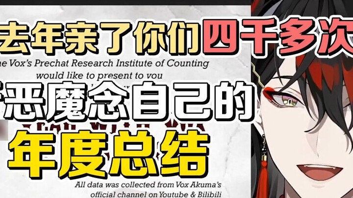 [Vox/熟切] Empat ribu ciuman?! Ketika pembawa acara terkejut dengan ringkasan tahunanmu...