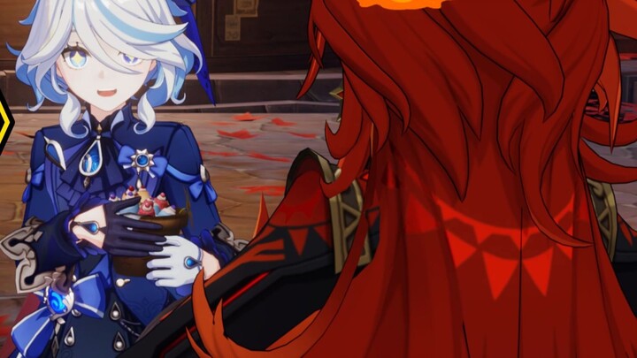 Fu Fu, don't lose face in front of the God of Fire.