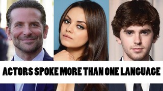 10 Actors You Didn’t Know Spoke More Than One Language