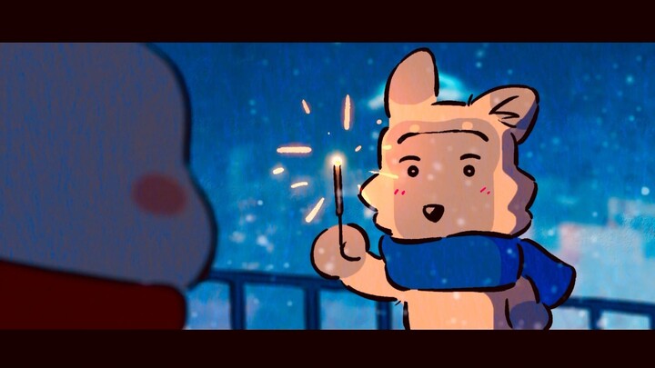 [Original animation] Wait a minute, I brought you a bouquet of flowers